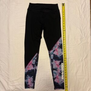 Sea-Doo BRP Graphic Print Leggings Women's Small Athletic Workout Pants